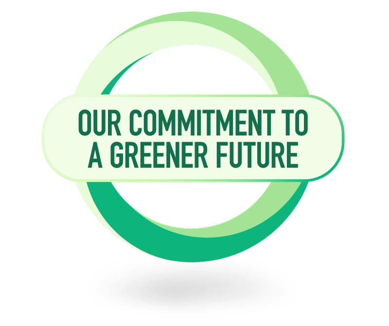 Our commitment to a greener future